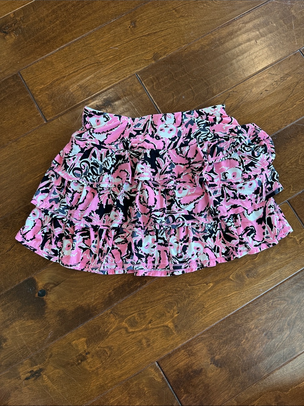 Lilly Pulitzer A-Line Skort - Pink & Black